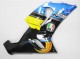 2005-2006 Kawasaki ZX6R Motorcycle Fairings - Blue Yellow Black Shark Australia
