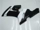 2005-2006 Kawasaki ZX6R Motorcycle Fairings - White Glossy Black Australia