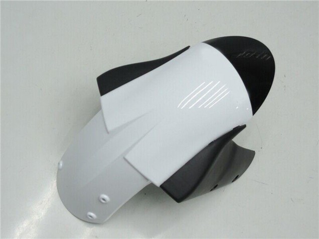 2005-2006 Kawasaki ZX6R Motorcycle Fairings - White Glossy Black Australia