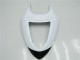2005-2006 Kawasaki ZX6R Motorcycle Fairings - White Glossy Black Australia