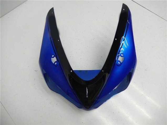 2005-2006 Kawasaki ZX6R Motorcycle Fairing Kits - Blue Glossy Black Australia