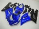 2005-2006 Kawasaki ZX6R Motorcycle Fairings - Blue Matte Black Australia