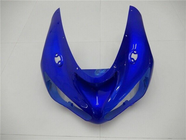 2005-2006 Kawasaki ZX6R Motorcycle Fairings - Blue Matte Black Australia