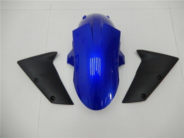 2005-2006 Kawasaki ZX6R Motorcycle Fairings - Blue Matte Black Australia