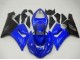 2005-2006 Kawasaki ZX6R Motorcycle Fairings - Blue Matte Black Australia