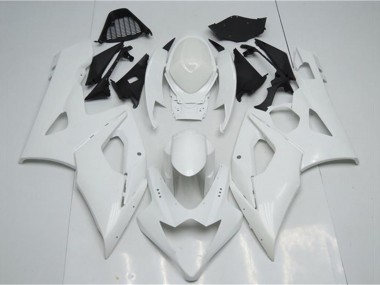 Affordable 2005-2006 Suzuki GSXR 1000 Motorcycle Fairings - White Australia