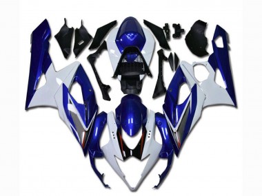 Affordable 2005-2006 Suzuki GSXR 1000 Motorcycle Fairing - White Blue Australia