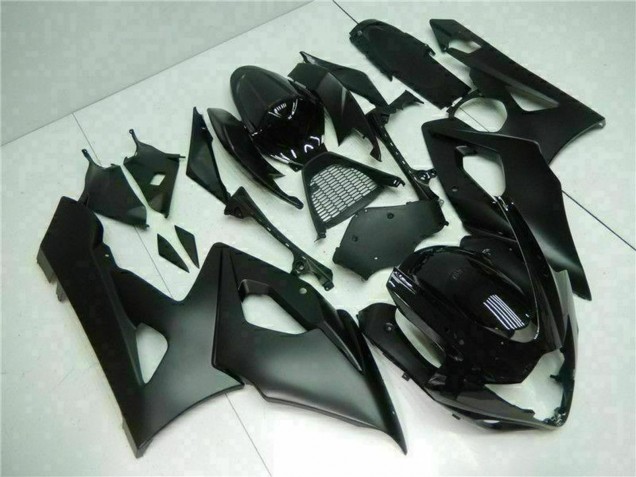 2005-2006 Suzuki GSXR 1000 Bike Fairings - Glossy Black Matte Black Australia