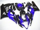 2005-2006 Suzuki GSXR 1000 Motorcycle Fairing Kits - Blue Black Australia