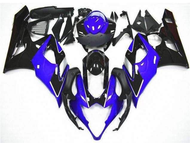 2005-2006 Suzuki GSXR 1000 Motorcycle Fairing Kits - Blue Black Australia