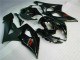 2005-2006 Suzuki GSXR 1000 Motorcycle Fairing - Glossy Black Matte Black Red Australia