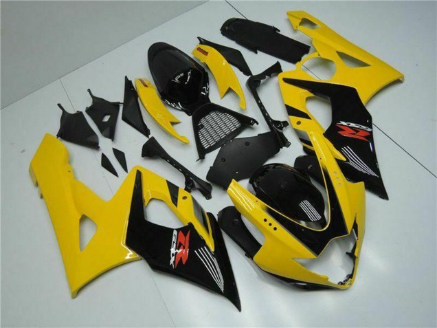 2005-2006 Suzuki GSXR 1000 Motorcycle Fairings - Yellow Glossy Black Red Australia