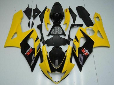 Affordable 2005-2006 Suzuki GSXR 1000 Motorcycle Fairings - Yellow Glossy Black Red Australia