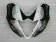 2005-2006 Suzuki GSXR 1000 Motorcycle Fairings - White Glossy Black Australia