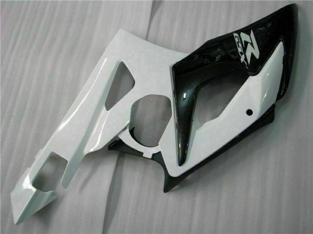 2005-2006 Suzuki GSXR 1000 Motorcycle Fairings - White Glossy Black Australia