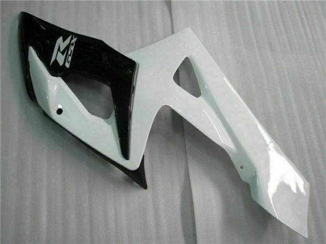 2005-2006 Suzuki GSXR 1000 Motorcycle Fairings - White Glossy Black Australia