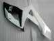 2005-2006 Suzuki GSXR 1000 Motorcycle Fairings - White Glossy Black Australia