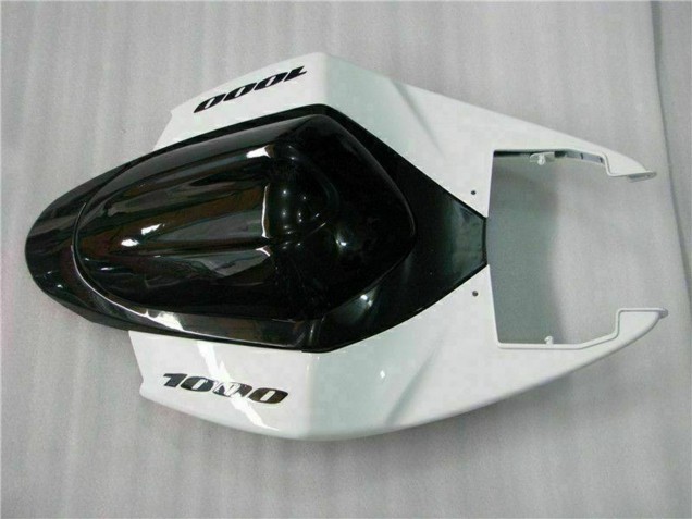 2005-2006 Suzuki GSXR 1000 Motorcycle Fairings - White Glossy Black Australia