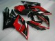 2005-2006 Suzuki GSXR 1000 Motorcycle Fairings - Red Glossy Black Matte Black Australia
