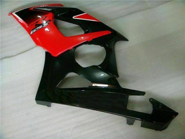 2005-2006 Suzuki GSXR 1000 Motorcycle Fairings - Red Glossy Black Matte Black Australia