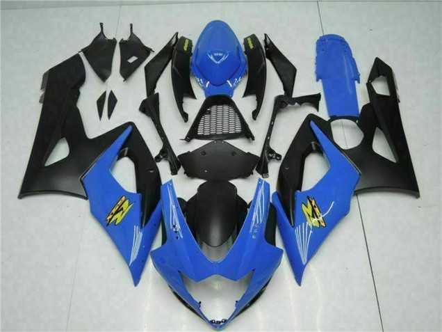 2005-2006 Suzuki GSXR 1000 Motorcycle Fairing - Blue Black Australia