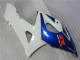 2005-2006 Suzuki GSXR 1000 Motorcycle Fairing Kits - White Blue Glossy Black Australia