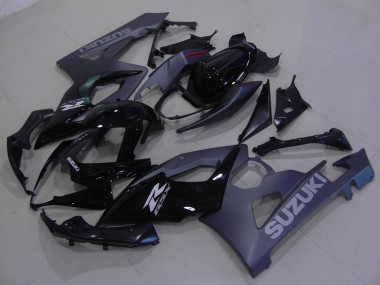 Affordable 2005-2006 Suzuki GSXR 1000 Motorcycle Fairings Kit - Glossy Black Matte Black Australia