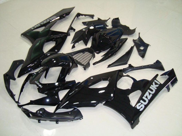 2005-2006 Suzuki GSXR 1000 Motorcycle Fairings - Glossy Black Australia
