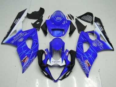 Affordable 2005-2006 Suzuki GSXR 1000 Motorcycle Fairings - Blue White Black Corona Australia