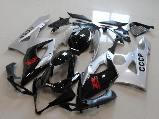 2005-2006 Suzuki GSXR 1000 Motorcycle Fairing Kits - Silver Black Red Australia