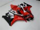 2006-2007 Honda CBR1000RR Motorcycle Fairings Kits - Red Glossy Black Australia