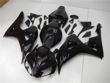 Affordable 2006-2007 Honda CBR1000RR Motorcycle Fairings - Glossy Black Australia