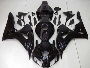Affordable 2006-2007 Honda CBR1000RR Motorcycle Fairings - Glossy Black Australia