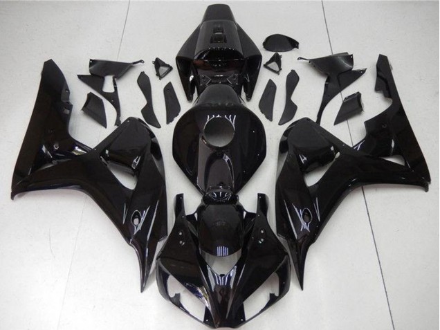 2006-2007 Honda CBR1000RR Motorcycle Fairings - Glossy Black Australia