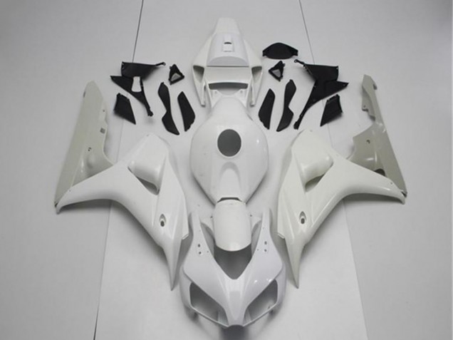 2006-2007 Honda CBR1000RR Motorcycle Fairings - White Silver Australia
