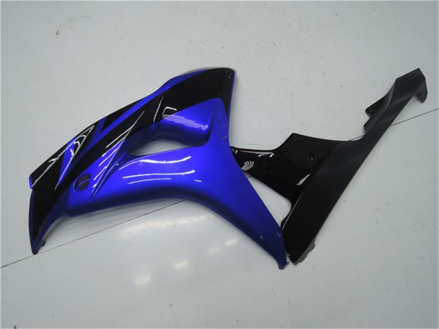 2006-2007 Honda CBR1000RR Motorcycle Fairing Kits - Blue Glossy Black Australia