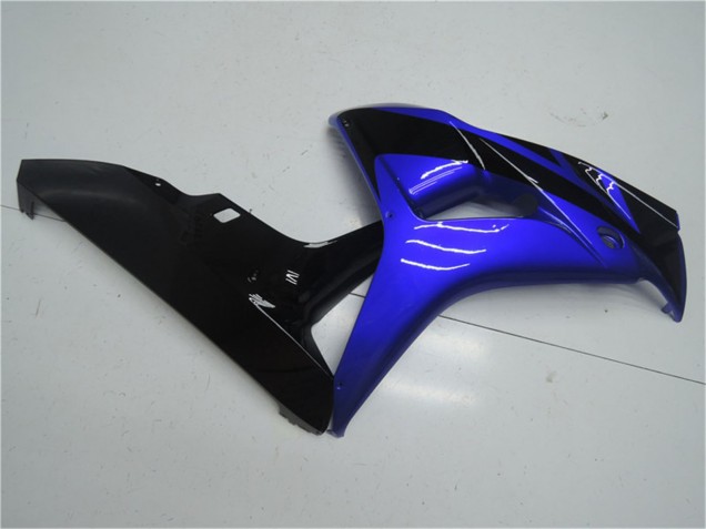 2006-2007 Honda CBR1000RR Motorcycle Fairing Kits - Blue Glossy Black Australia