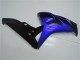 2006-2007 Honda CBR1000RR Motorcycle Fairing Kits - Blue Glossy Black Australia