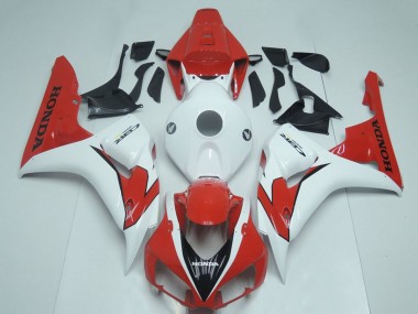 Affordable 2006-2007 Honda CBR1000RR Motorcycle Fairing - White Red Australia