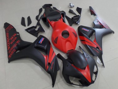 Affordable 2006-2007 Honda CBR1000RR Motorcycle Fairing - Red Matte Black Australia