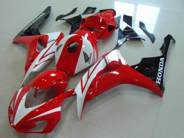 Affordable 2006-2007 Honda CBR1000RR Motorcycle Fairings Kits - White Red Glossy Black Australia