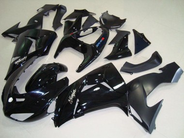 Affordable 2006-2007 Kawasaki ZX10R Motorcycle Fairings - Glossy Black Matte Black White Ninja Australia