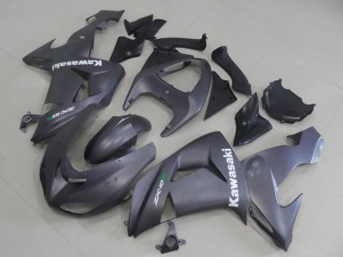Affordable 2006-2007 Kawasaki ZX10R Motorcycle Fairings - Matte Grey White Decal Australia