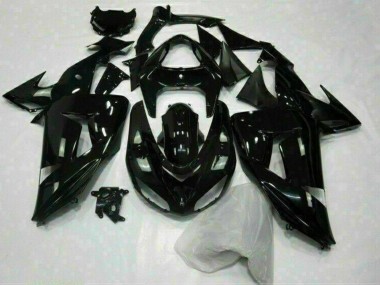 Affordable 2006-2007 Kawasaki ZX10R Motorcycle Fairing - Glossy Black Australia
