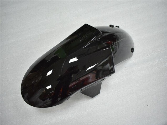 2006-2007 Kawasaki ZX10R Motorcycle Fairing - Glossy Black Red Flame Australia