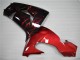 2006-2007 Kawasaki ZX10R Motorcycle Fairing - Glossy Black Red Flame Australia
