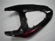 2006-2007 Kawasaki ZX10R Motorcycle Fairing - Glossy Black Red Flame Australia