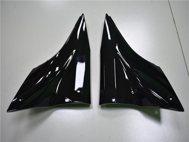 2006-2007 Kawasaki ZX10R Motorcycle Fairings - Glossy Black Green Flame Australia