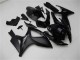 2006-2007 Suzuki GSXR 600/750 Motorcycle Fairings - Matte Black Glossy Black Australia