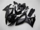 2006-2007 Suzuki GSXR 600/750 Motorcycle Fairings - Matte Black Glossy Black Australia